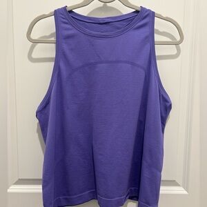Lululemon Racerback Tank Purple Seamless Athletic Top 8–10 (No Tag)
